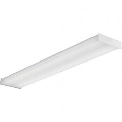 Lithonia Lighting - Wraparound Light Fixtures Lamp Type: LED Mounting Type: Surface Mount - Americas Industrial Supply