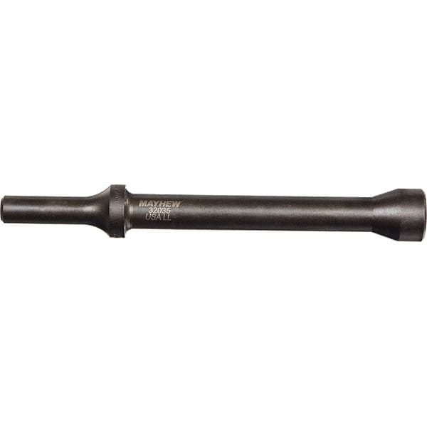 Mayhew - 3/4" Head Width, 6" OAL, Rivet Cutter Chisel - Round Drive, Round Shank, Steel - Americas Industrial Supply