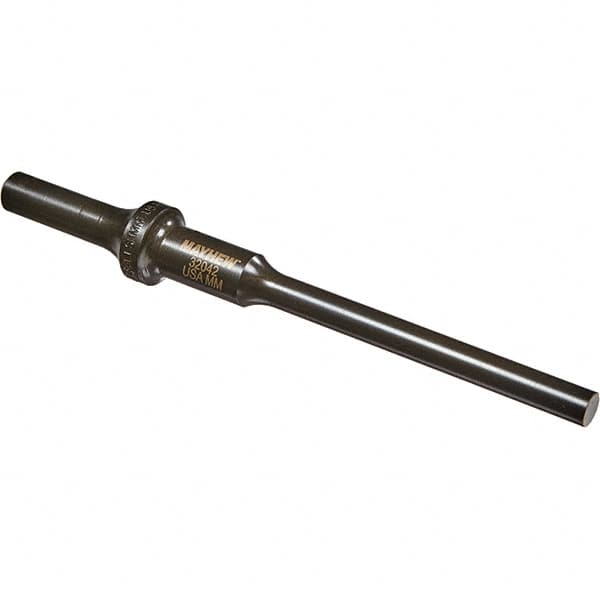 Mayhew - 5/16" Head Width, 6" OAL, Roll Pin Punch - Round Drive, Round Shank, Steel - Americas Industrial Supply