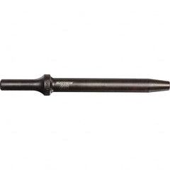 Mayhew - 5/32" Head Width, 6" OAL, Rivet Cutter Chisel - Round Drive, Round Shank, Steel - Americas Industrial Supply