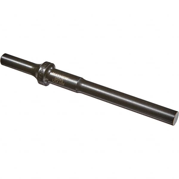 Mayhew - 1/2" Head Width, 6" OAL, Roll Pin Punch - Round Drive, Round Shank, Steel - Americas Industrial Supply