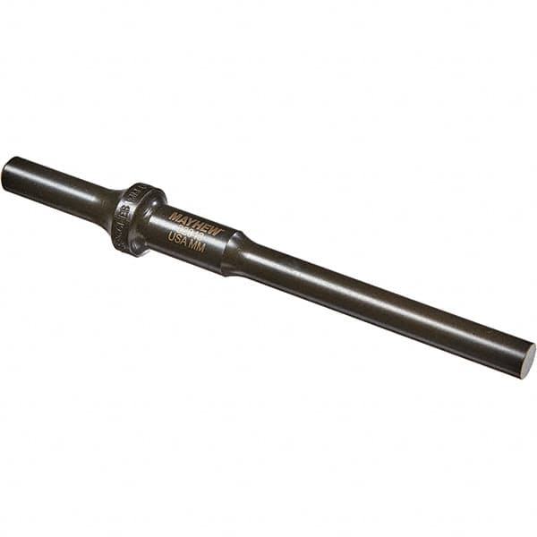 Mayhew - 3/8" Head Width, 6" OAL, Roll Pin Punch - Round Drive, Round Shank, Steel - Americas Industrial Supply