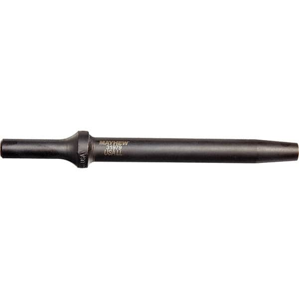 Mayhew - 6" OAL, Tapered Punch Chisel - Round Drive, Round Shank, Steel - Americas Industrial Supply