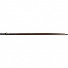 Mayhew - 18" OAL, Tapered Punch Chisel - Round Drive, Round Shank, Steel - Americas Industrial Supply