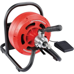 Rothenberger - Electric & Gas Drain Cleaning Machines Type of Power: Electric For Minimum Pipe Size: 1.570 (Inch) - Americas Industrial Supply