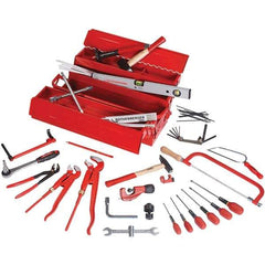 Rothenberger - Combination Hand Tool Sets Tool Type: Plumber's Tool Set Number of Pieces: 50 - Americas Industrial Supply