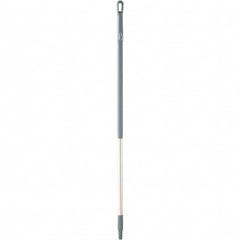 Vikan - 51 x 1-1/4" Aluminum Squeegee Handle - European Threaded Connection, Gray - Americas Industrial Supply