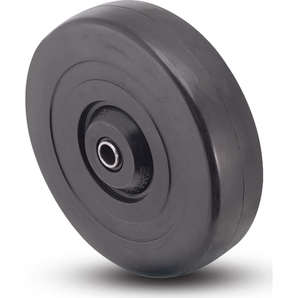 Caster Wheel: Rubber Plain Bearing