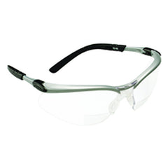 ‎3M BX Reader Protective Eyewear 11375-00000-20 Clear Lens Silver Frame +2.0 Diopter - Americas Industrial Supply