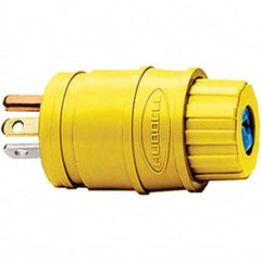 Hubbell Wiring Device-Kellems - Straight Blade Plugs & Connectors Connector Type: Plug Grade: Industrial - Americas Industrial Supply