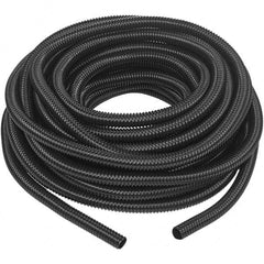 Conduits; Conduit Flexibility: Flexible; Conduit Type: Liquid-Tight; Trade Size (Inch): 1/4; Color: Black; Body Material: Rigid Polyvinylchloride; Overall Length (Inch): 1200; Overall Length (Feet): 100; Inside Diameter (Decimal Inch): 10.0000; Inside Dia