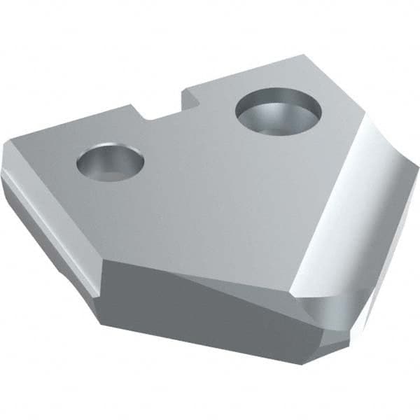 Allied Machine and Engineering - 23/32" Diam 90° Seat Size 1 Spade Drill Insert - Americas Industrial Supply