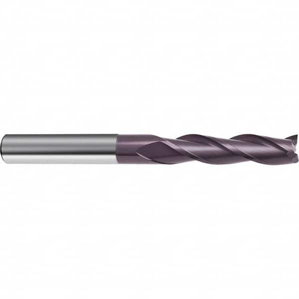 Guhring - 5/16", 1-1/8" LOC, 5/16" Shank Diam, 3" OAL, 3 Flute Solid Carbide Square End Mill - Americas Industrial Supply