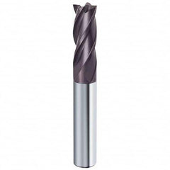 Guhring - 7/16", 1" LOC, 7/16" Shank Diam, 2-3/4" OAL, 4 Flute Solid Carbide Square End Mill - Americas Industrial Supply