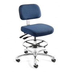 Bevco - 22-1/2 to 32-1/2" High ESD Swivel Chair - Americas Industrial Supply