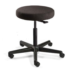 Bevco - Swivel & Adjustable Stools Type: Adjustable Backless Stool Base Type: Nylon - Americas Industrial Supply
