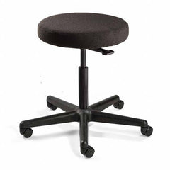Bevco - Swivel & Adjustable Stools Type: Adjustable Backless Stool Base Type: Nylon - Americas Industrial Supply