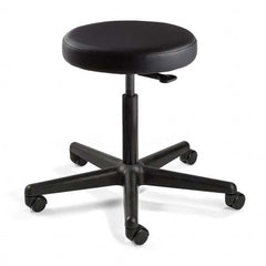 Bevco - Swivel & Adjustable Stools Type: Adjustable Backless Stool Base Type: Nylon - Americas Industrial Supply