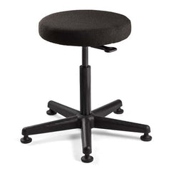 Bevco - Swivel & Adjustable Stools Type: Adjustable Backless Stool Base Type: Nylon - Americas Industrial Supply