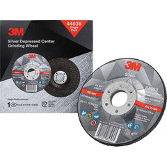 3M - Depressed-Center Wheels Wheel Diameter (Inch): 4-1/2 Wheel Thickness (Decimal Inch): 0.2500 - Americas Industrial Supply