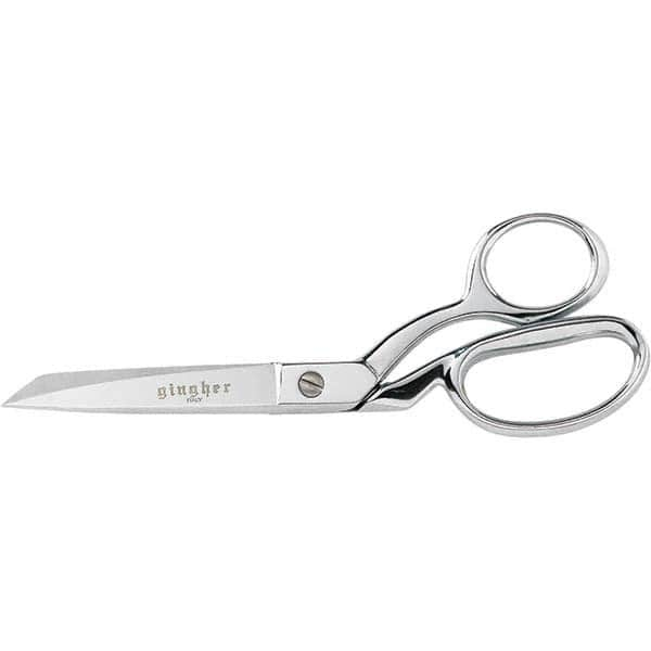 Gingher - Scissors & Shears Blade Material: Forged Steel; Double-Plated Chrome-Over-Nickel Finish Applications: Sewing; Fabric - Americas Industrial Supply