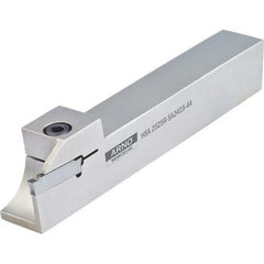 Arno - 1.28" Max Depth, 0.236 to 2.559" Width, External Right Hand Indexable Grooving/Cutoff Toolholder - Americas Industrial Supply