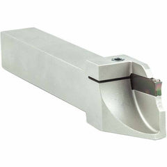 Arno - 0.394" Max Depth, 0.079 to 0.787" Width, External Right Hand Indexable Grooving/Cutoff Toolholder - Americas Industrial Supply