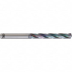 OSG - Letter E (1/4")140° Spiral Flute Solid Carbide Screw Machine Drill Bit - Americas Industrial Supply