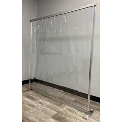 Goff's Enterprises - 72" x 72" Partition & Panel System-Social Distancing Barrier - Americas Industrial Supply