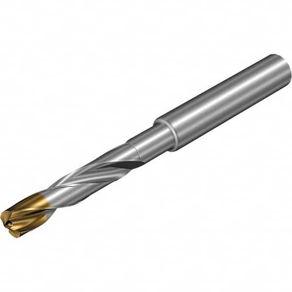 Sandvik Coromant - 9.3mm 140° Solid Carbide Screw Machine Drill Bit - Americas Industrial Supply
