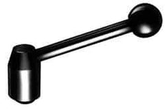 J.W. Winco - M12 x 1.75, 23mm Hub Diam, Steel Tapped Insert Adjustable Clamping Handle - Americas Industrial Supply