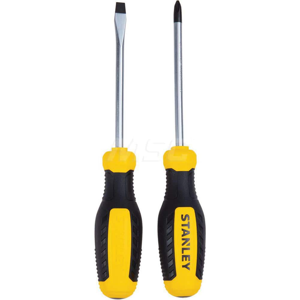 Screwdriver Set: 2 Pc, Phillips & Slotted