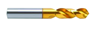 V Dia x 89mm OAL - Cobalt-118° Point - Screw Machine Drill-TiN - Americas Industrial Supply