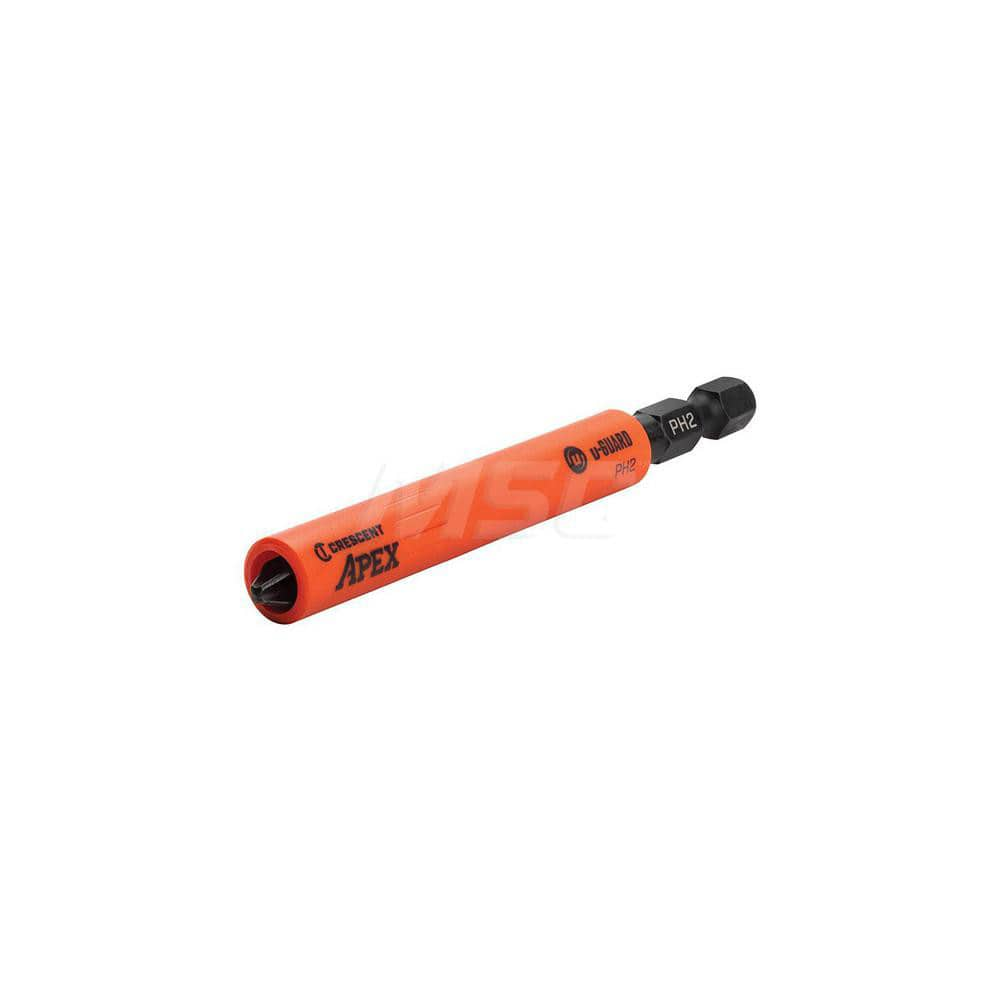 Power Screwdriver Bit: #2 Phillips, #2 Speciality Point Size