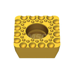 Indexable Drill Insert: 03 BK8430, Carbide TiAIN & TiN Finish, 1/2″ Inscribed Circle, Square