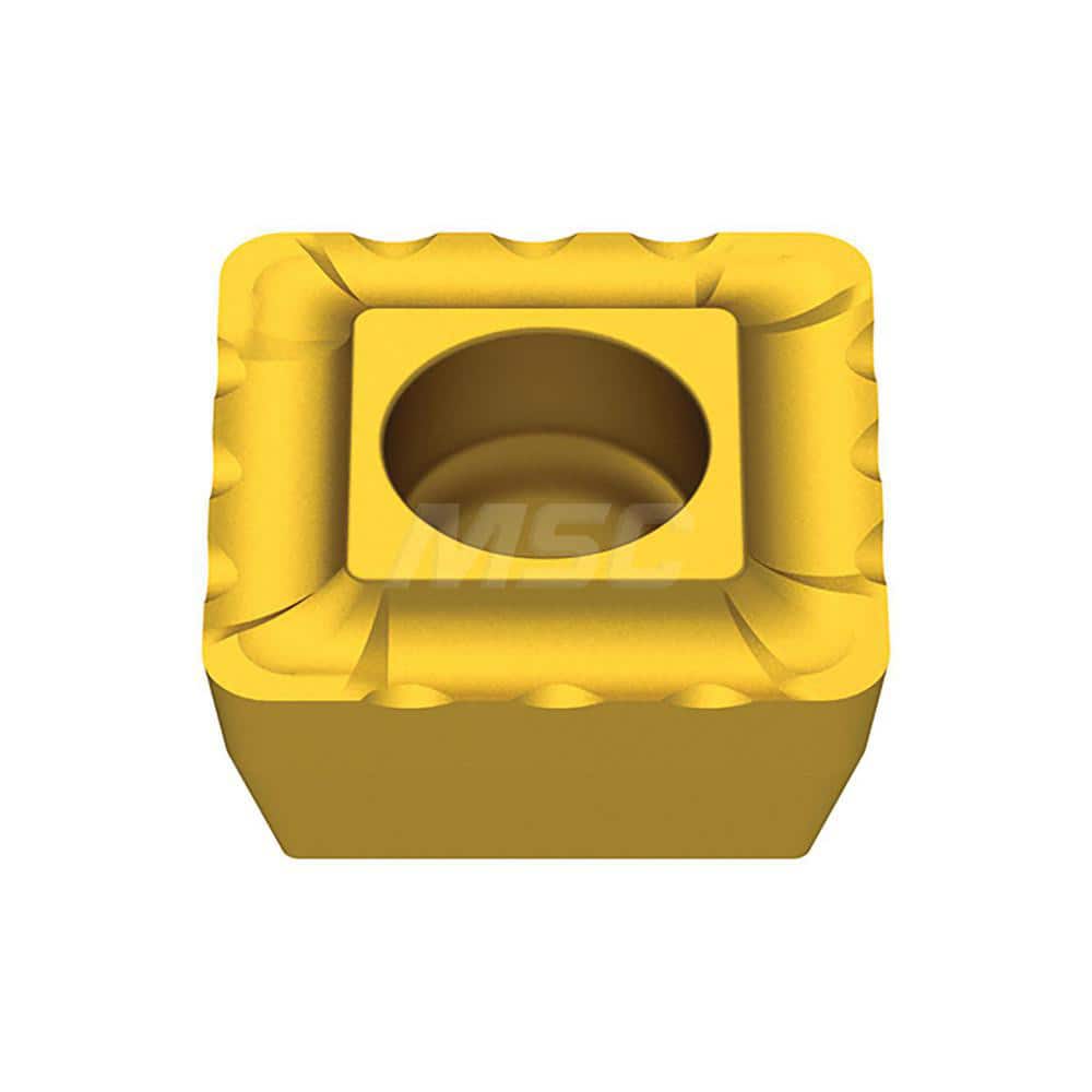 Indexable Drill Insert: 13 BK8425, Carbide TiAlN & TiN Finish, 1/4″ Inscribed Circle, Square