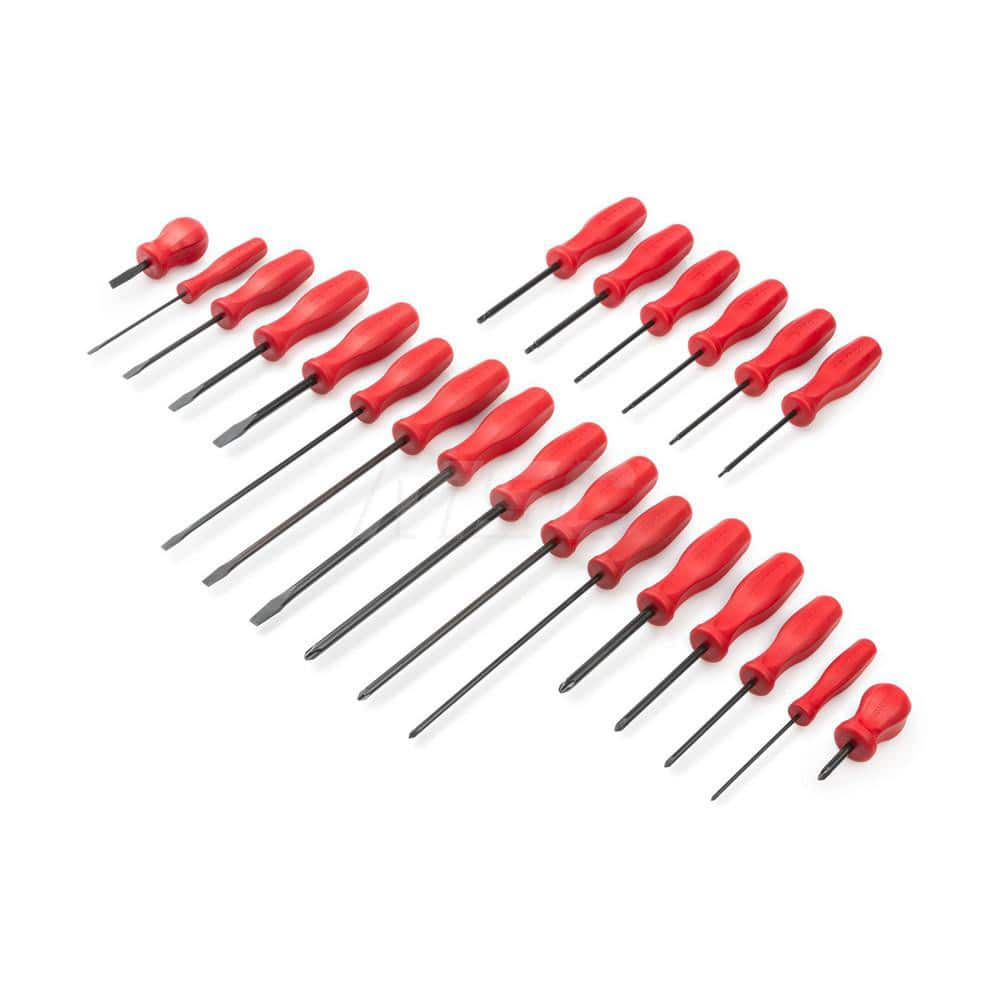 Screwdriver Set: 22 Pc, Phillips, Slotted & Torx