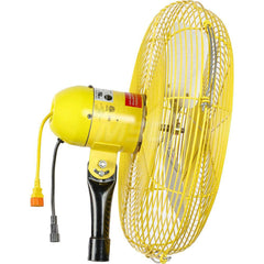 Industrial Circulation Fan: 24″ Dia, 4,013 CFM 115V, 1/4 hp, 1 Phase, 2 Speed