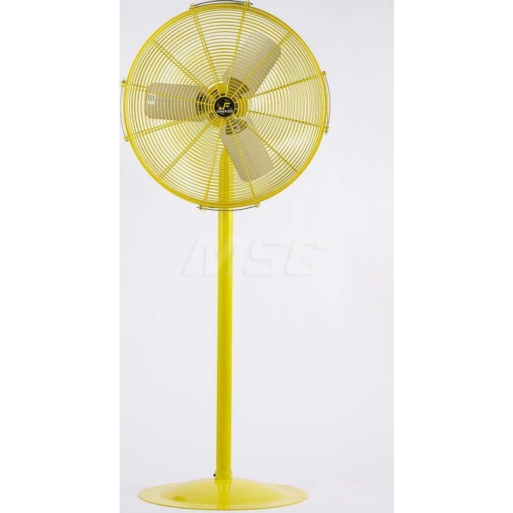 Industrial Circulation Fan: 30″ Dia, 5,354 CFM 115V, 1/4 hp, 1 Phase, 2 Speed, Pedestal Stand Mount