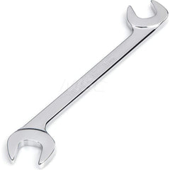 Open End Wrench: Angled & Open End Head, 16 mm Chrome Moly Finish