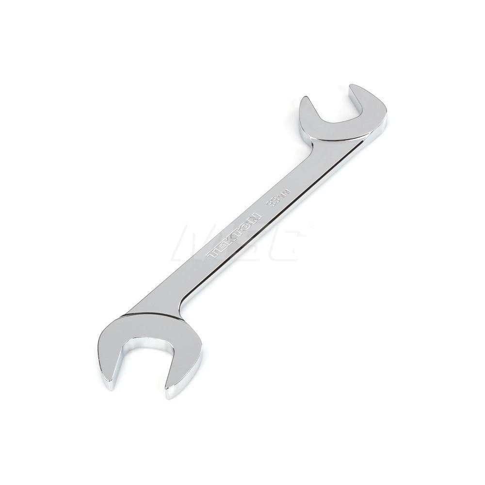 Open End Wrench: Angled & Open End Head, 33 mm Chrome Moly Finish