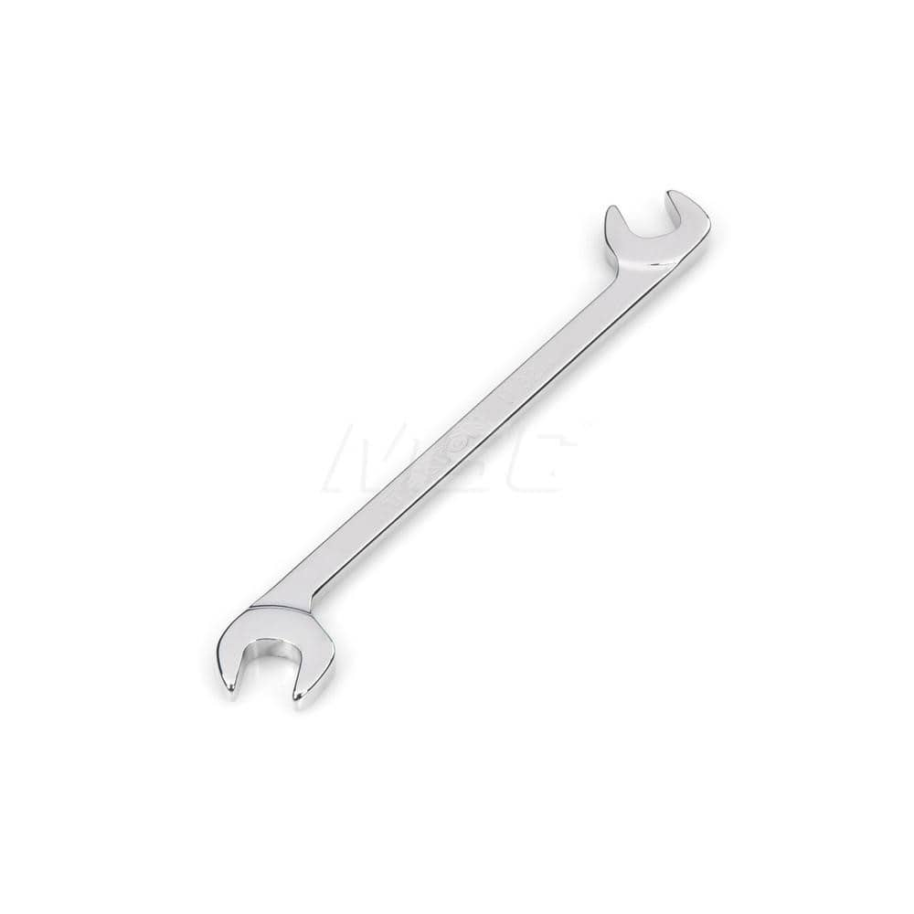 Open End Wrench: Angled & Open End Head, 11/32″ Chrome Moly Finish