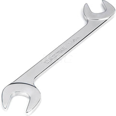 Open End Wrench: Angled & Open End Head, 1-1/8″ Chrome Moly Finish