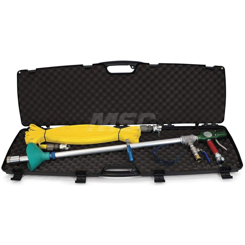 Supersonic Air Knife LT Liquid Kit - Aluminum, Requires Min 125 psi & 185 CFM Compressor