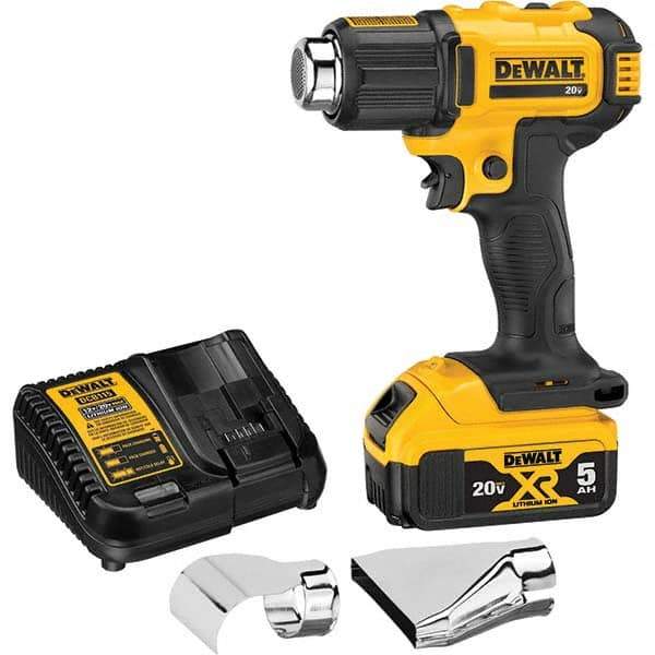 DeWALT - Heat Guns & Blowers Type: Heat Gun Heat Setting (Deg F): 550-990 - Americas Industrial Supply