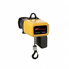 Ingersoll-Rand - Electric Hoists   Type: Electric Chain Hoist    Load Capacity (Ton): 0.25 - Americas Industrial Supply