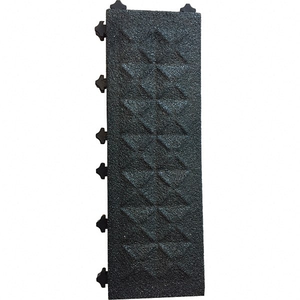 Ergo Advantage - 6" Long x 18" Wide x 1" Thick, Anti-Fatigue Modular Matting Anti-Fatigue Flooring - Americas Industrial Supply
