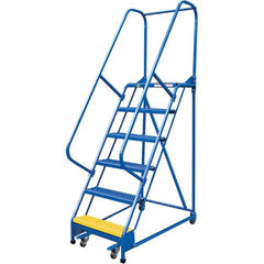 Vestil - 90" High 350 Lb Capacity 6 Step Ladder - Americas Industrial Supply