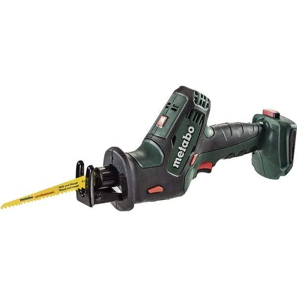 Metabo - Cordless Reciprocating Saws Voltage: 18.0 Battery Chemistry: Lithium-Ion - Americas Industrial Supply