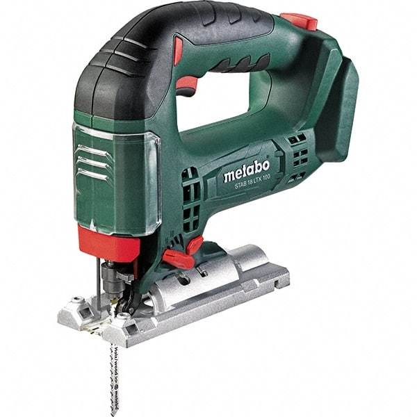 Metabo - Cordless Jigsaws Voltage: 18 Strokes per Minute: 2700 - Americas Industrial Supply